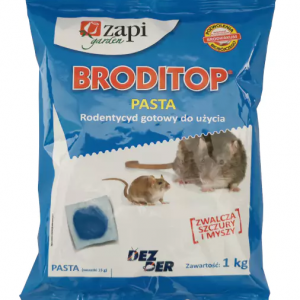 Broditop pasta 15g – 1kg trutka na myszy i szczury